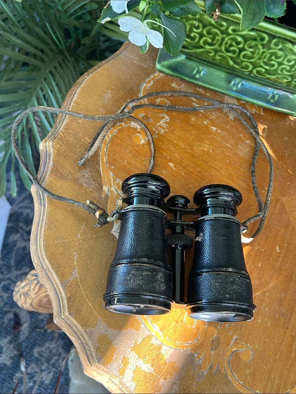 Antique WWI-era Black Binoculars